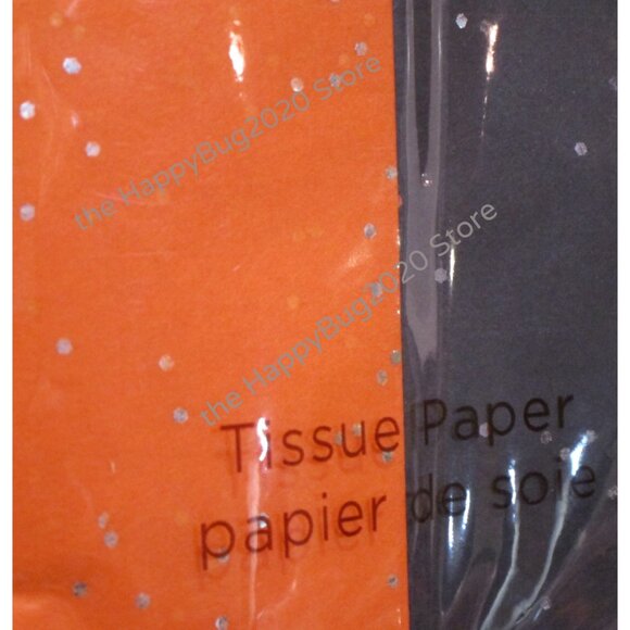 Papyrus DAY OF THE DEAD Halloween gift bag/tote-feathers + Tissue Paper-SEALED - Picture 10 of 10